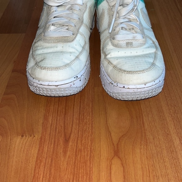 Nike women’s Air Force 1 Crater Move To Zero White Dynamic Turquoise Size 6 - Picture 4 of 12